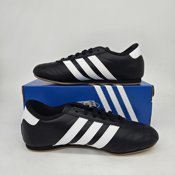 Adidas Taekwondo Lace JR6807 'Black White Gum' Shoes Women's Size 6 New - Picture 6 of 8